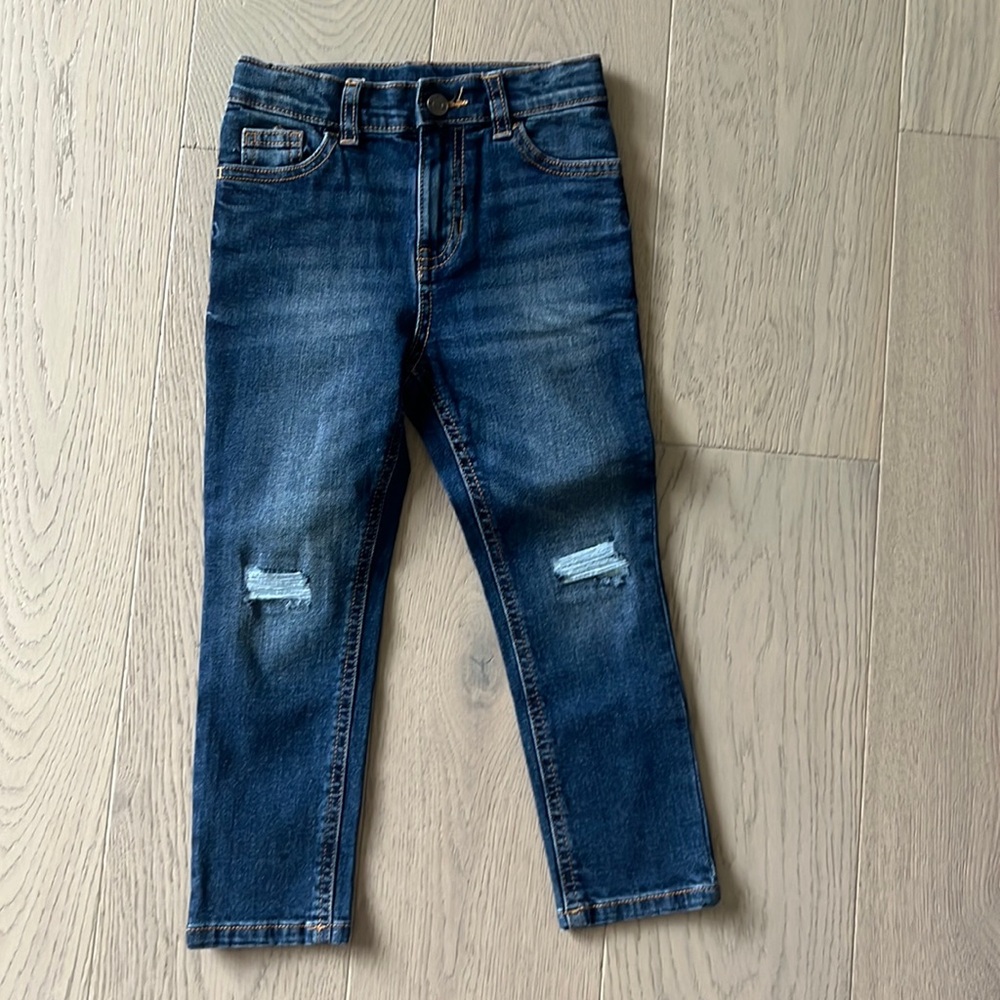 Toddler Dark Wash Skinny Jeans Size 4T